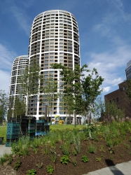 Skypark Bratislava- instalace samofixačních obrub 2 mm firmou Konti.a.s.