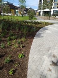 Skypark Bratislava- instalace samofixačních obrub 2 mm firmou Konti.a.s.